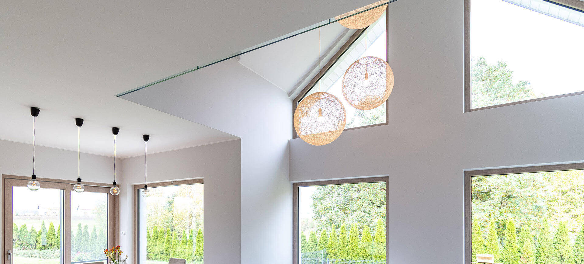 Passive Fenster werden in energieeffizienten Gebäuden eingesetzt.