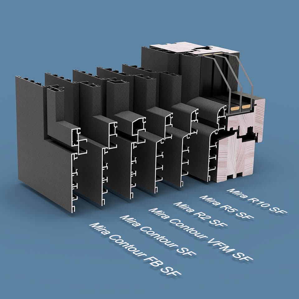 Übersicht der Gutmann-Auskleidungen in ungedichteter Ausführung.