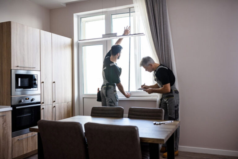 Fenstervermessung durch Spezialisten.