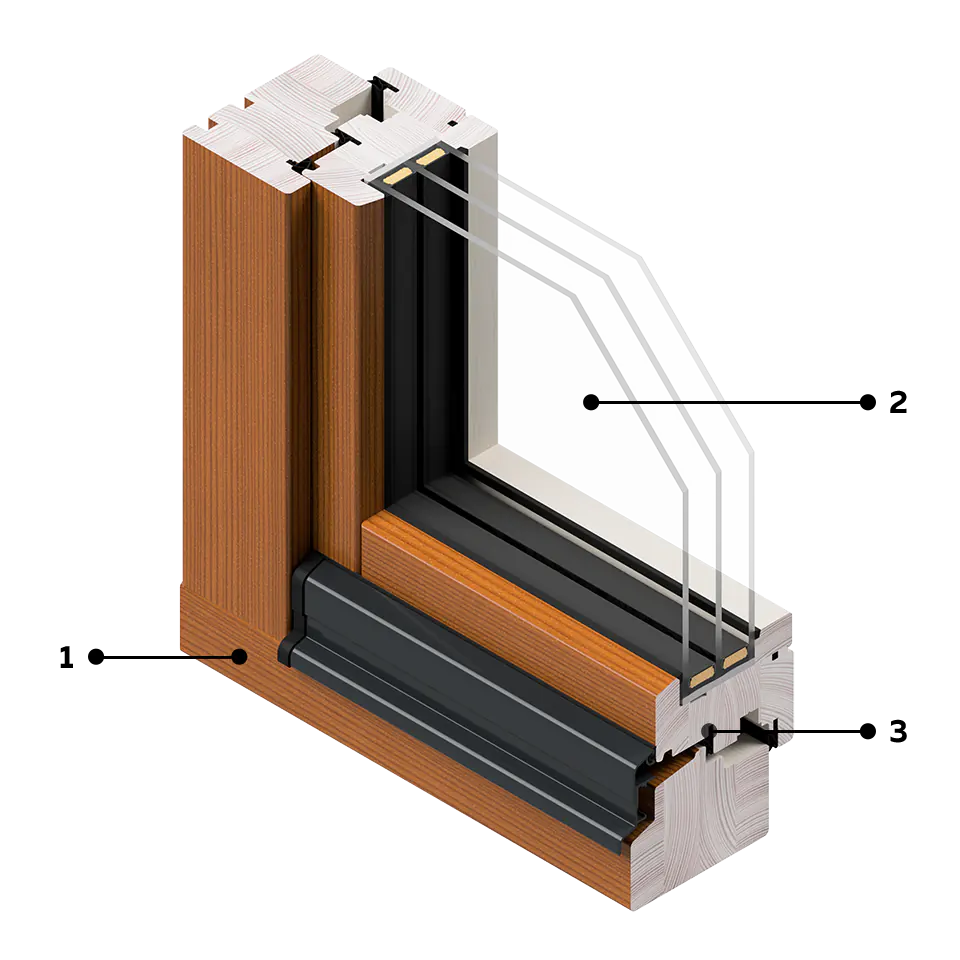 Minimales Design (Querschnitt)