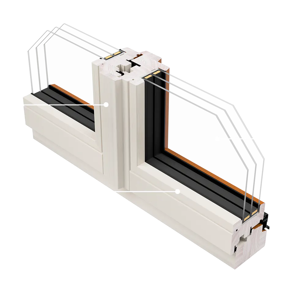 Minimalistisches Design (beweglicher Pfosten)
