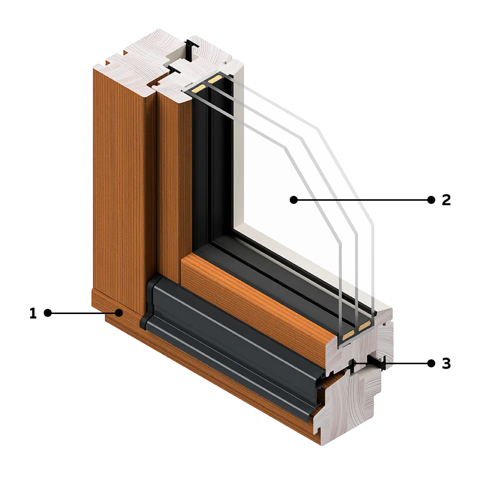 Minimales Design (Querschnitt)